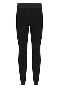 Womens Fluffy Fleece Lined Thermal Leggings Multipack