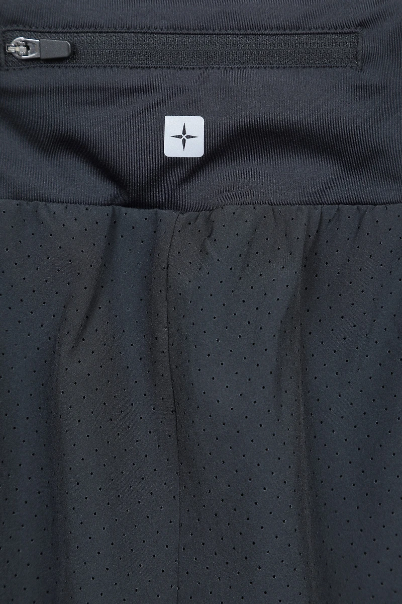 Double-Layer Womens Running Shorts