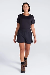 Double-Layer Womens Running Shorts