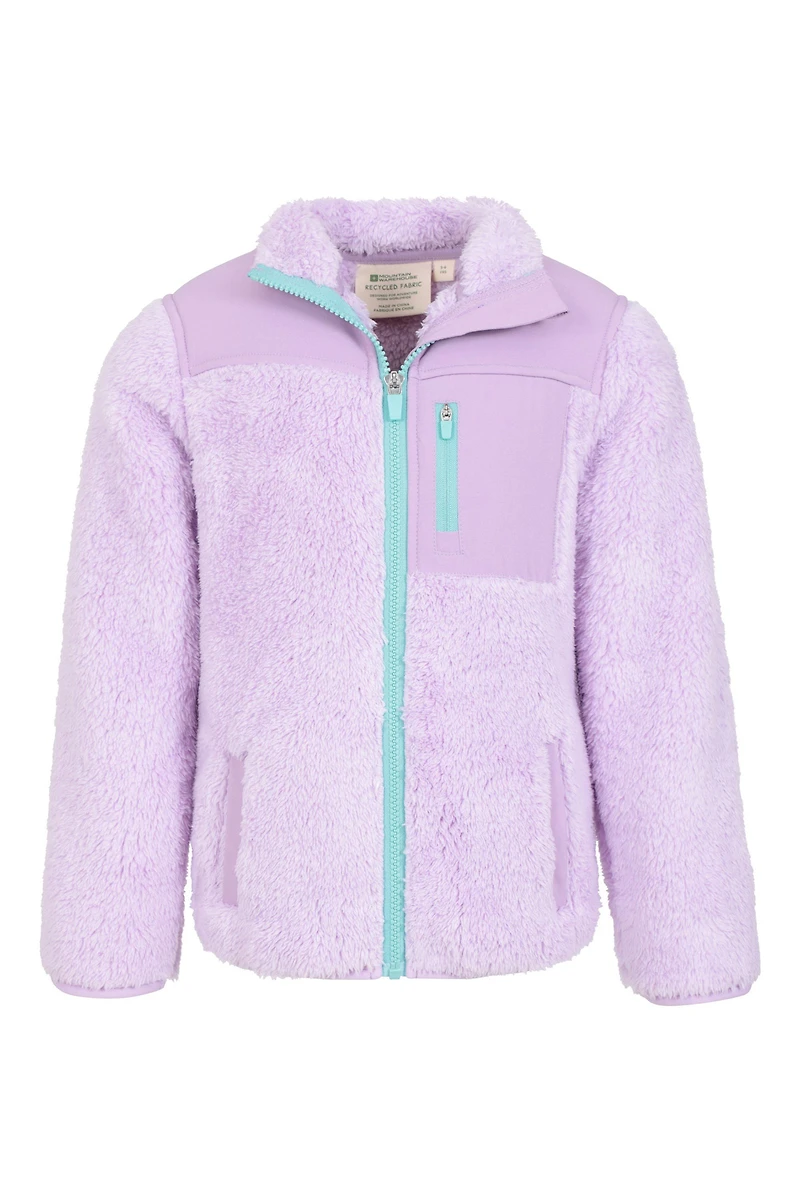Kids Cozy Recycled Sherpa Fleece