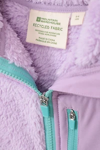 Kids Cozy Recycled Sherpa Fleece