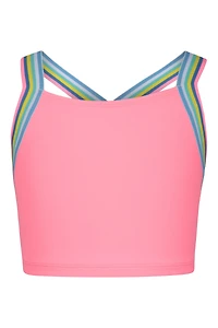 Kids Cross Back Tankini