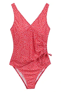 Sardinia Womens Wrap Ruched Swimsuit