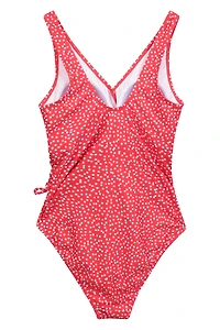 Sardinia Womens Wrap Ruched Swimsuit