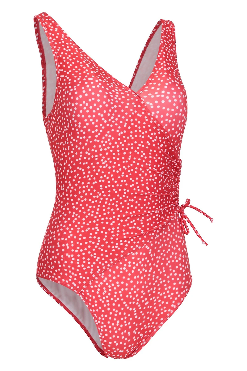 Sardinia Womens Wrap Ruched Swimsuit