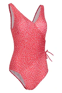 Sardinia Womens Wrap Ruched Swimsuit