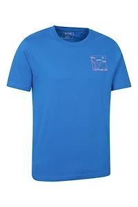 Adventure Begins Cotton Mens T-Shirt