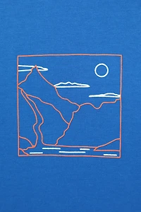 Adventure Begins Cotton Mens T-Shirt