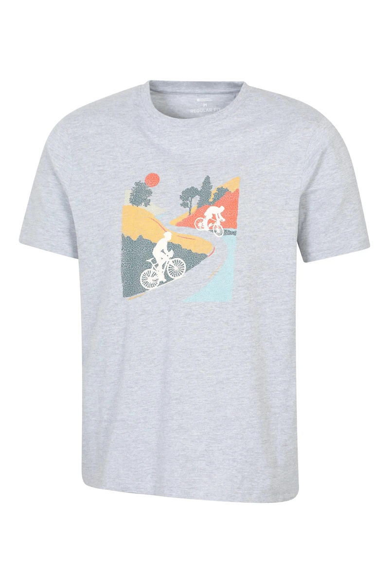 Bike Cotton Mens T-Shirt