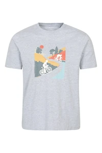 Bike Cotton Mens T-Shirt
