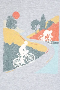 Bike Cotton Mens T-Shirt