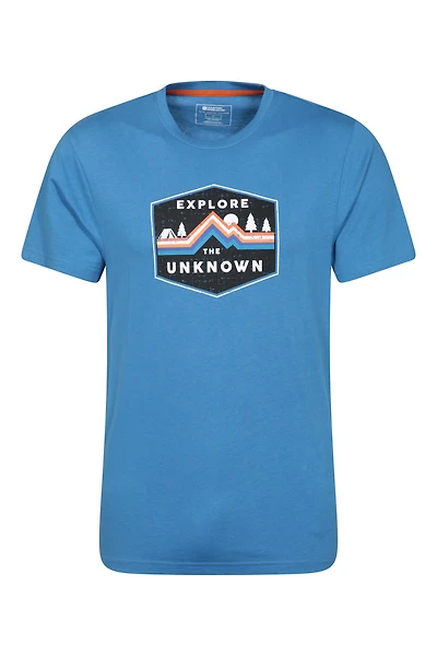 Explore The Unknown Mens Cotton T-Shirt
