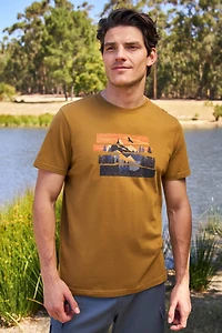 Mountain Explorer Cotton Mens T-Shirt