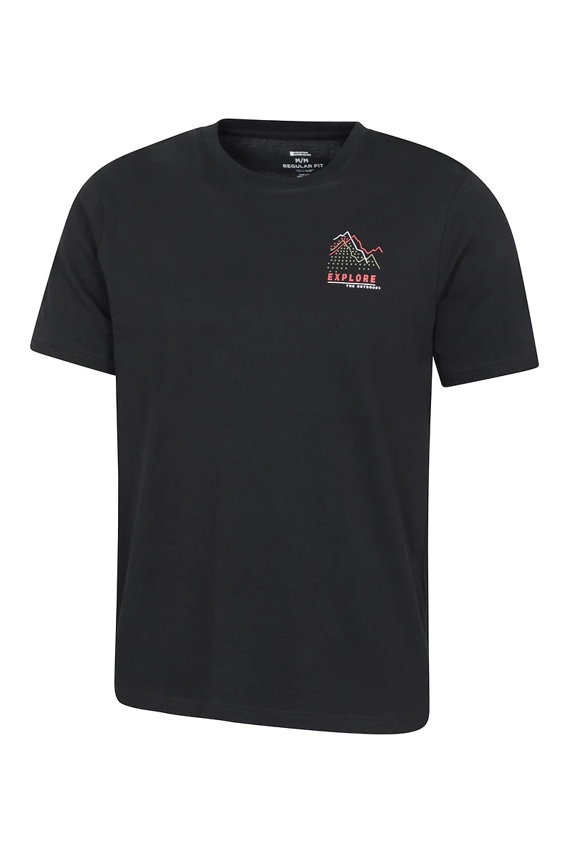 Tech Mountains Mens T-Shirt