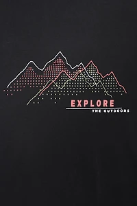 Tech Mountains Mens T-Shirt