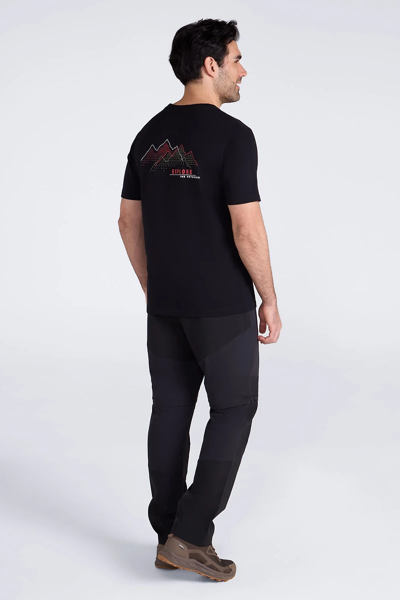 Tech Mountains Mens T-Shirt