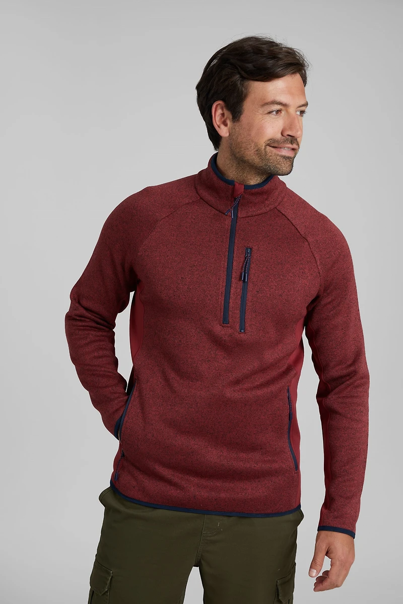 Treston Mens Half-Zip Fleece