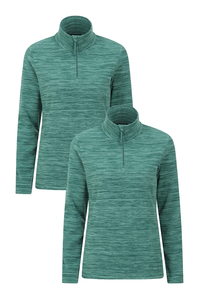 Snowdon Melange Womens Fleece Multipack