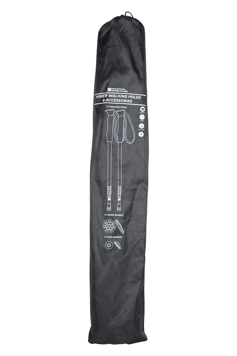 Hiker Hiking Pole 2Pk and Accessories