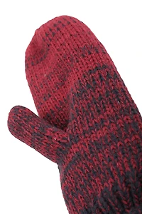 Womens Ombre Knit Mittens
