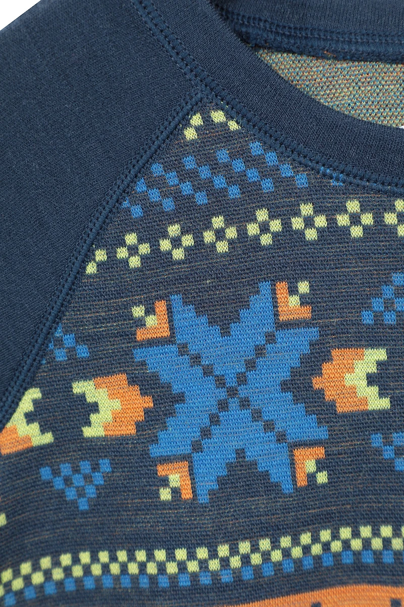 Jacquard Kids Merino Base Layer Set