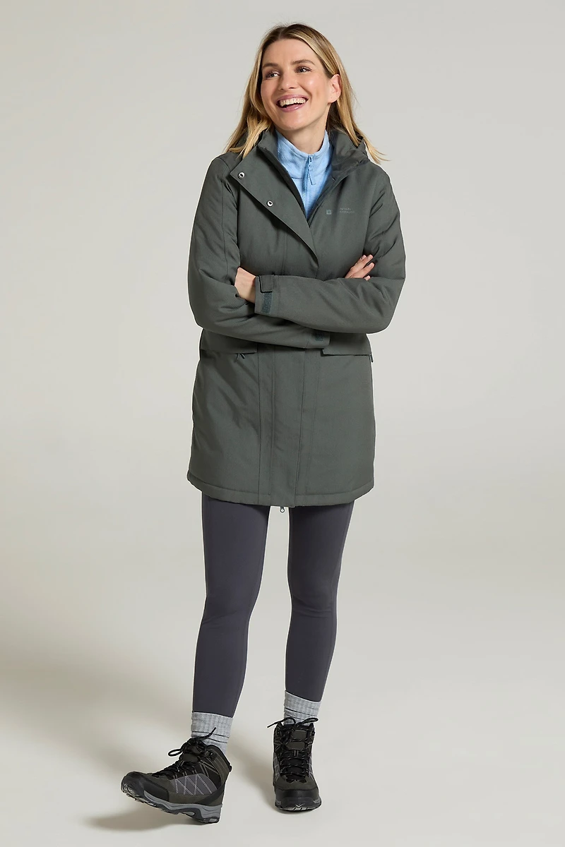 Rain On Womens Waterproof Insulated Jacket