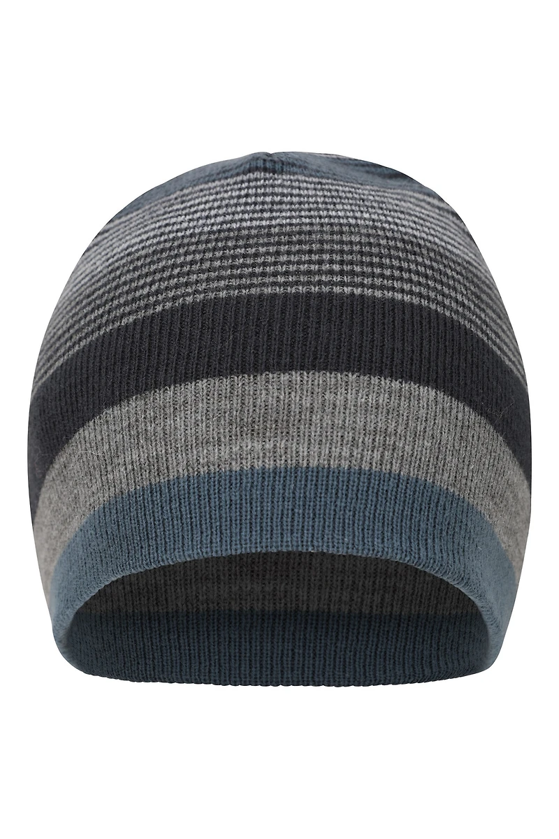 Striped Mens Beanie 2-Pack