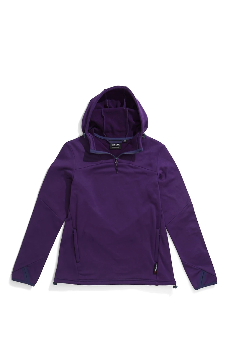 Ultra Descent Womens Hooded Fleece