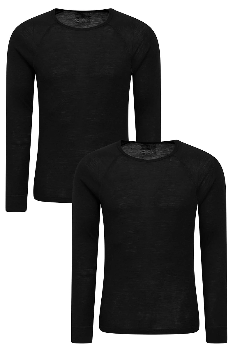 Merino Mens Base Layer Top Multipack