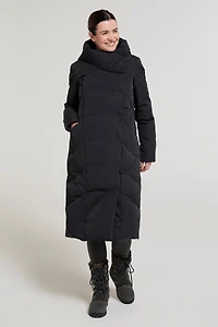 Cozy Wrap Extreme Womens Extra Long Down Jacket