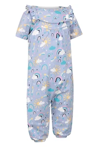Baby Frill Overall Set