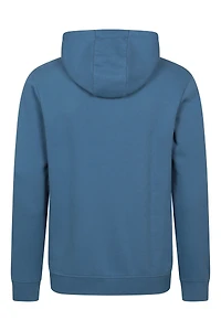 Circular Sunset Mountain Mens Graphic Hoodie