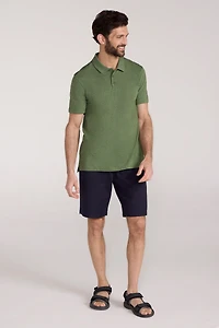 Cordyline Textured Mens Polo