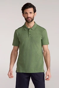 Cordyline Textured Mens Polo