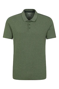 Cordyline Textured Mens Polo