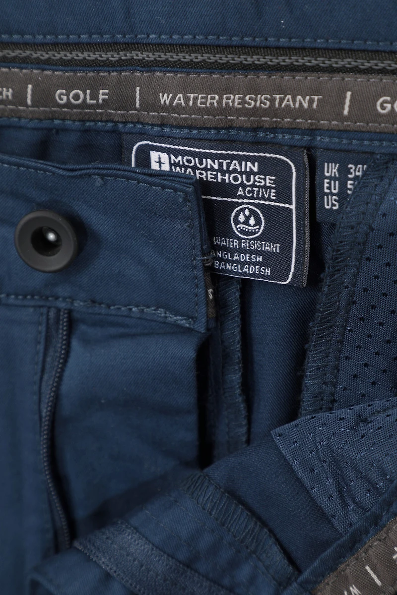 Mens Sweat Wicking Golf Pants - Long Length