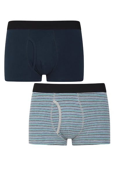 Mens Striped Boxers - Multipack