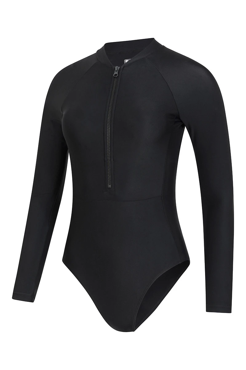 Surfer Womens Long Sleeve Swimsuit
