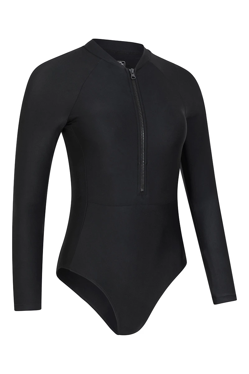 Surfer Womens Long Sleeve Swimsuit