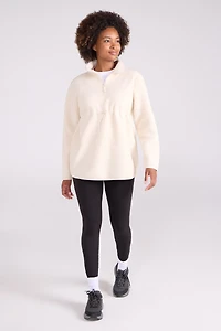 Cozy Sherpa Half-Zip Fleece