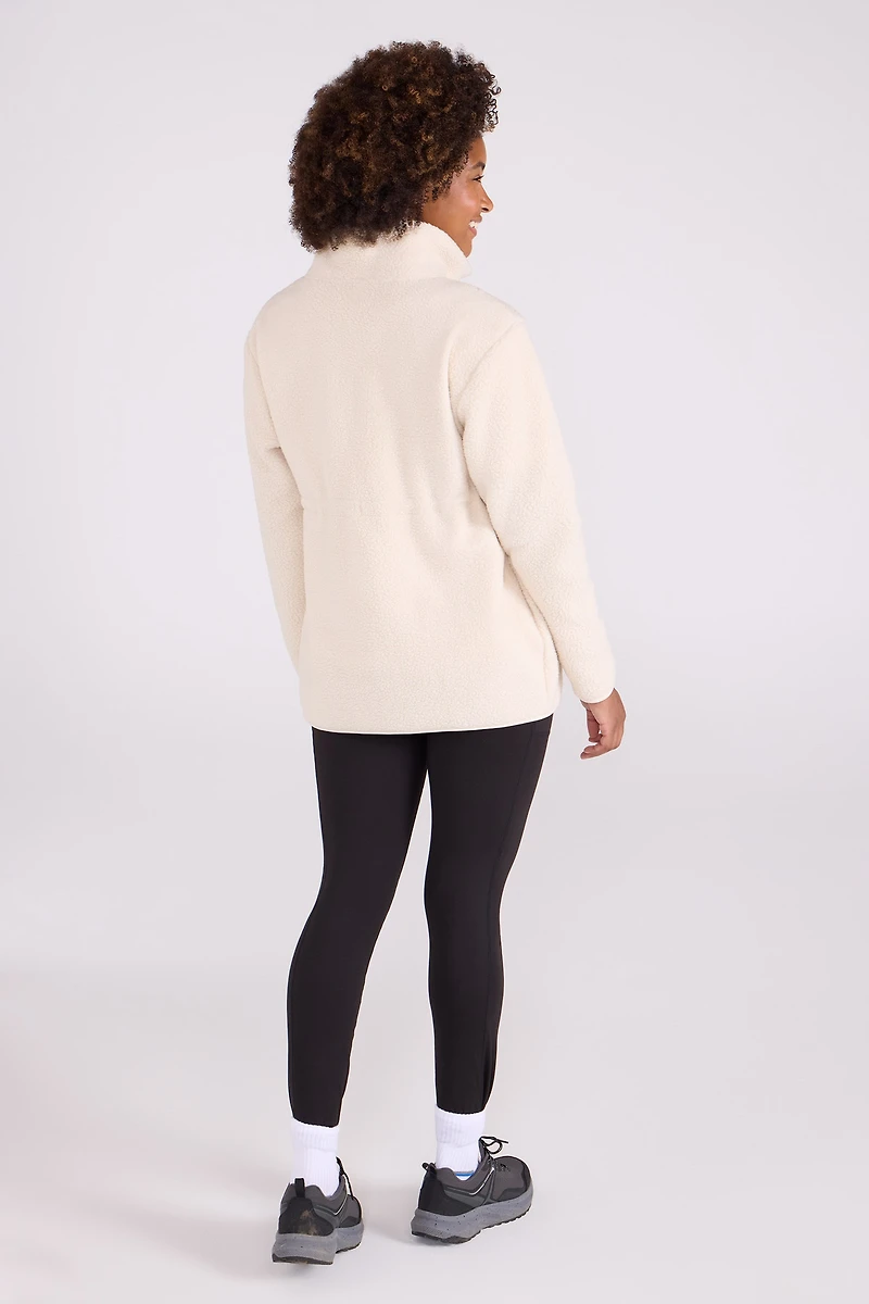 Cozy Sherpa Half-Zip Fleece