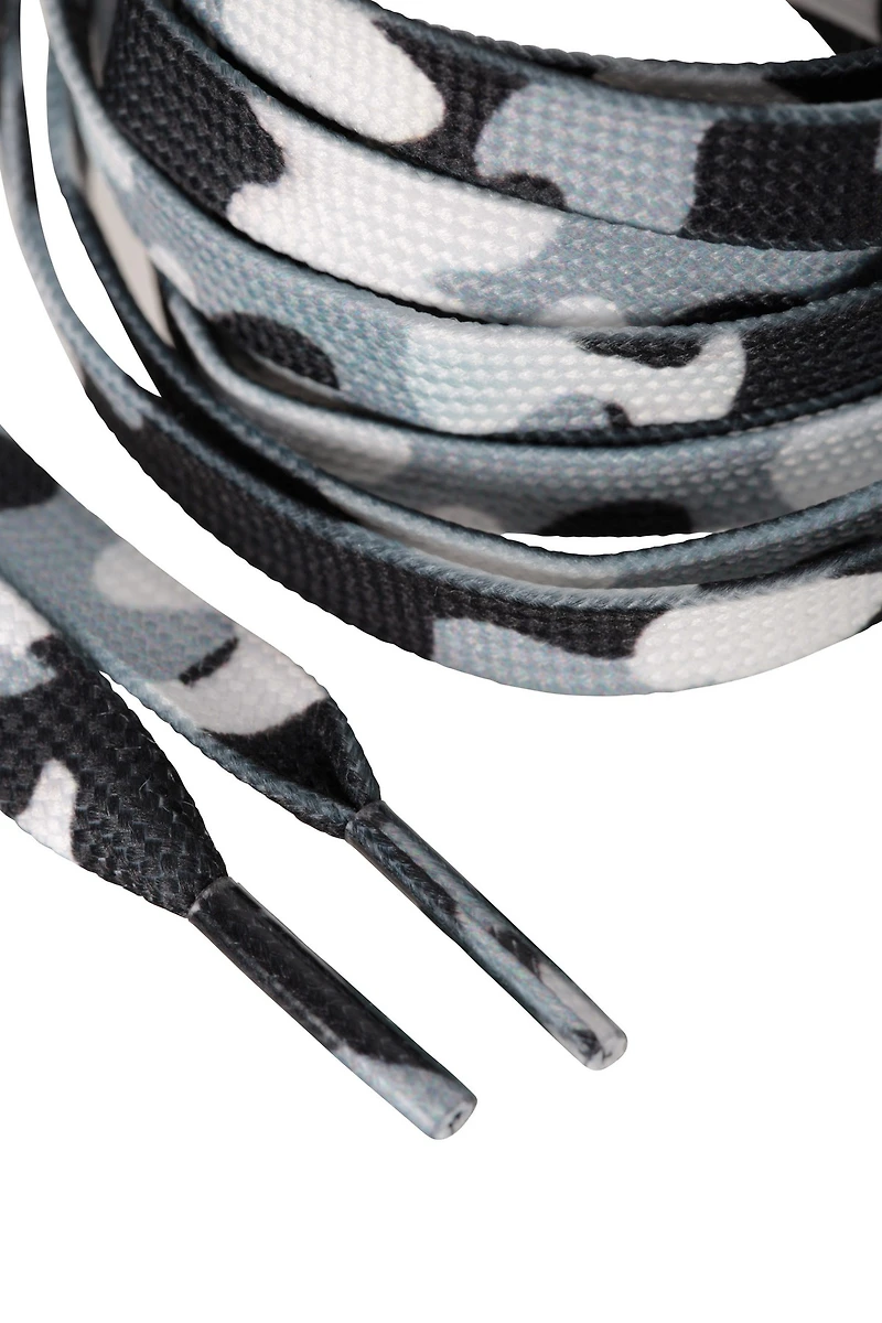 Camo Kids Shoe Laces 100cm