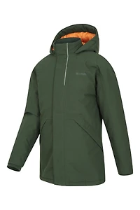 Forest Kids Longline Waterproof Jacket