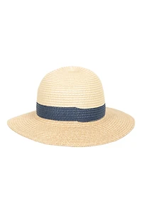Whitby Womens Colourblock Fedora Hat