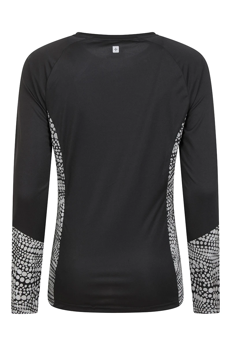 Iso-Vis Reflective Womens Long-Sleeve Top
