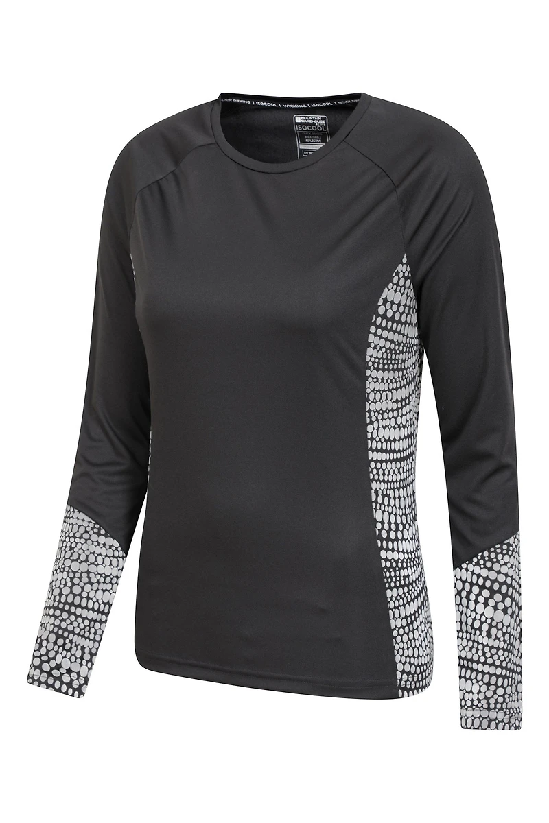 Iso-Vis Reflective Womens Long-Sleeve Top