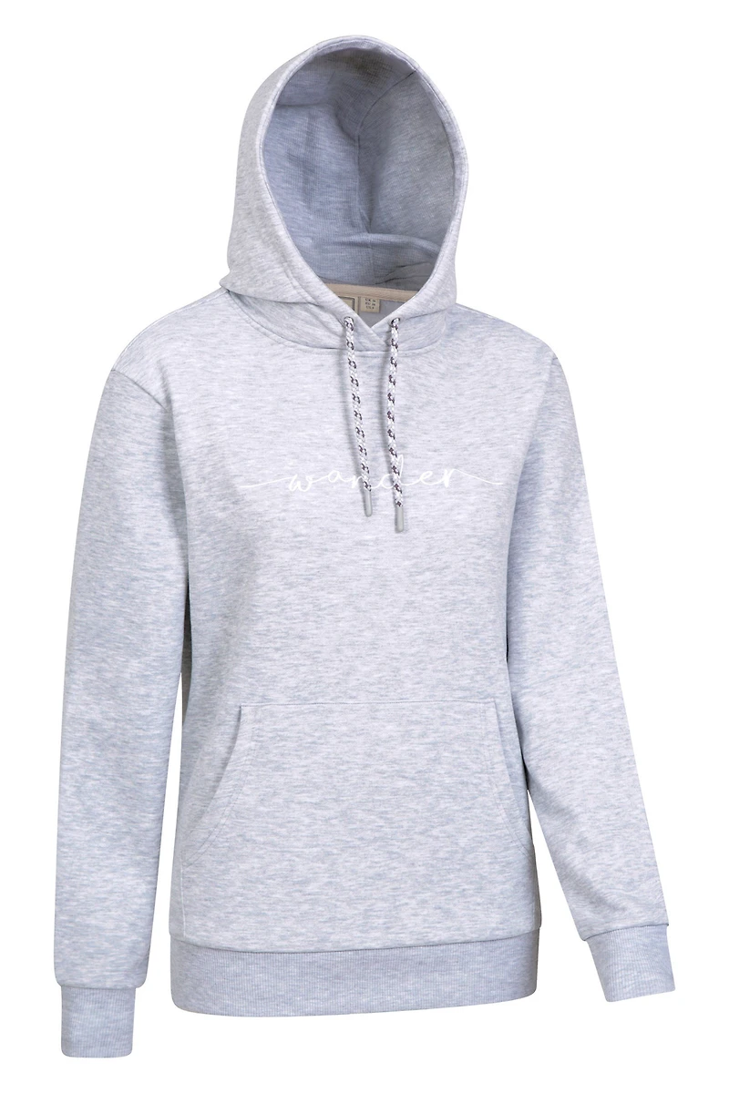 Wander Womens Embroidered Hoodie