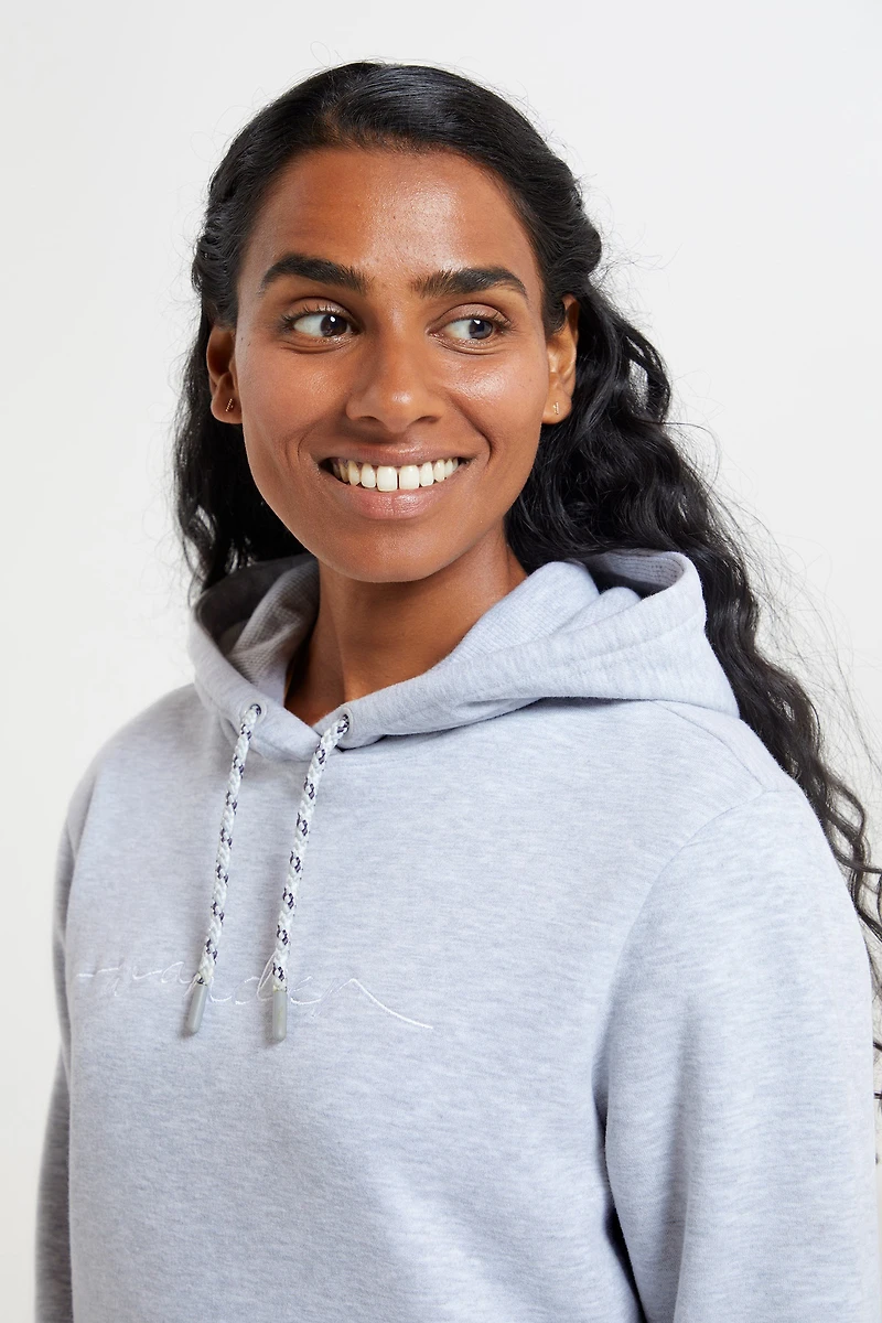Wander Womens Embroidered Hoodie