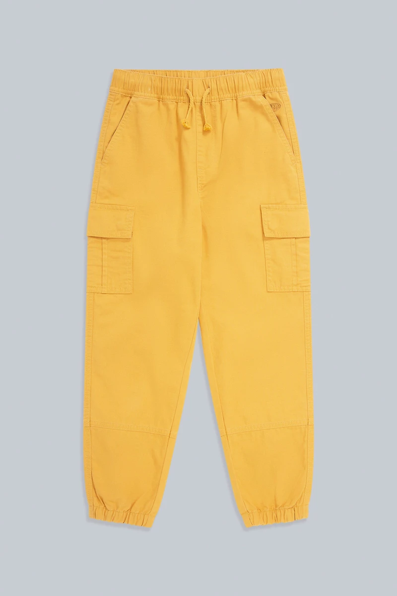Emmet Kids Organic Cargo Pants