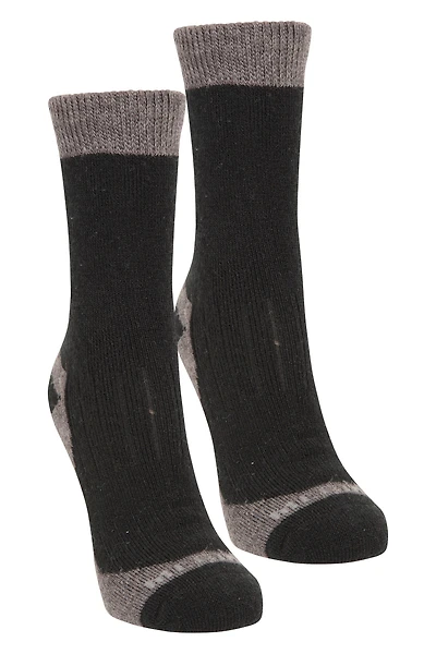 Explorer Kids Merino Thermal Mid-Calf Socks 2-pack